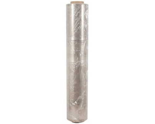 [Штукатурно-малярный инструмент] РОС Стрейч-пленка серая (вторичка) 500 мм, 20 мкр, вес нетто 1 кг [11843]