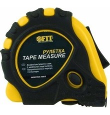 FIT IT Рулетка прорезинен. корпус, тройной стопор 