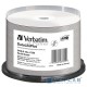 Диск DVD-R Verbatim 4.7Gb 16x Cake Box (50шт) Printable (43755)
