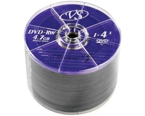 Диск DVD-RW VS (PERFEO) 4.7 Gb, 4x, Bulk (50), (50/600). Диск DVD-RW VS (PERFEO) 4.7 Gb, 4x, Bulk (50), (50/600).