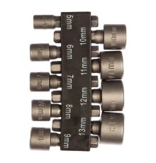 FIT IT Набор усиленных головок CrV 9 шт. (5-13 мм) [57915]