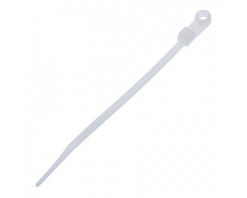 [Аксессуар] Gembird NYTH-150x3.2 Стяжки пластиковые с монтажным отверстием 150 мм х 3,2 мм (100 шт.)