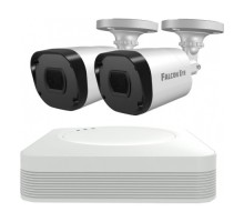 Falcon Eye FE-104MHD KIT Light SMART Комплект видеонаблюдения 4-х канальный гибридный {(AHD,TVI,CVI,IP,CVBS) регистратор; Видеовыходы: VGA;HDMI; Видеовходы: 4xBNC}