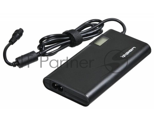 Блок питания Ippon SD90U автоматический 90W 15V-19.5V 10-connectors 1xUSB 2.1A от бытовой электросети LСD индикатор