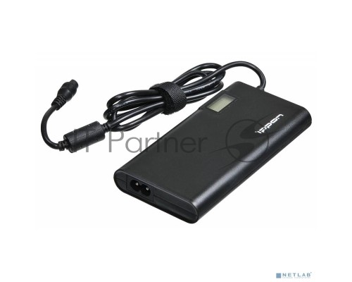 Блок питания Ippon SD90U автоматический 90W 15V-19.5V 10-connectors 1xUSB 2.1A от бытовой электросети LСD индикатор