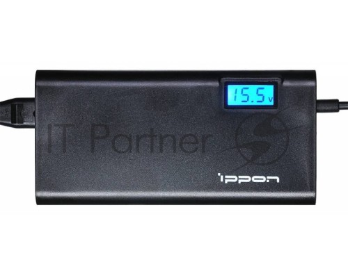 Блок питания Ippon SD90U автоматический 90W 15V-19.5V 10-connectors 1xUSB 2.1A от бытовой электросети LСD индикатор