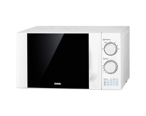 [Микроволновые печи BBK] BBK 23MWS-927M/W (W) Микроволновая печь, 23 л, 900 Вт, белый
