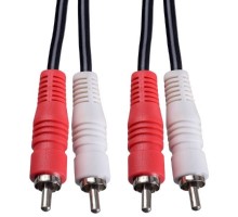 PERFEO Кабель 2xRCA вилка - 2xRCA вилка, длина 3 м. (R3004)