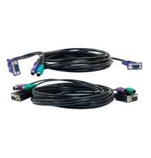 D-Link DKVM-CB/A4A Кабель KVM длиной 1,8 м с разъемами VGA и PS/2 для DKVM-4K/А