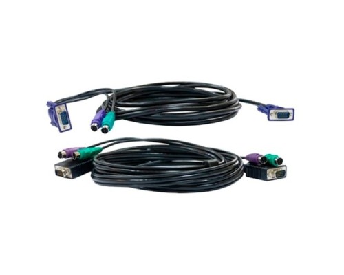 [Переключатель] D-Link DKVM-CB/A4A Кабель KVM длиной 1,8 м с разъемами VGA и PS/2 для DKVM-4K/А
