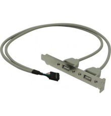 ORIENT C086, Планка портов в корпус 2xUSB 2.0, oem