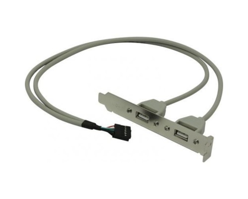 [кабели] ORIENT C086, Планка портов в корпус 2xUSB 2.0, oem