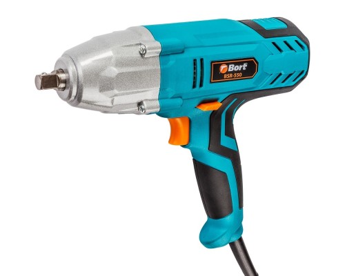 [Дрели, Шуруповерты, Гайковерты, Миксеры] Bort BSR-550 Гайковерт проводной [93723880] { 550 Вт, 350 Нм, 3500 об/мин, 2.5 кг }