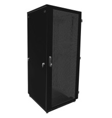 ЦМО Шкаф телекоммуникационный напольный 33U (600 х 1000) дверь перфорированная 2 шт., цвет чёрный(ШТК-М-33.6.10-44АА-9005)