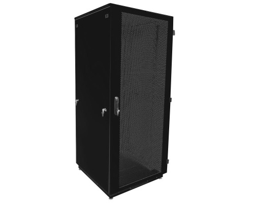 [Монтажное оборудование] ЦМО Шкаф телекоммуникационный напольный 33U (600 х 1000) дверь перфорированная 2 шт., цвет чёрный(ШТК-М-33.6.10-44АА-9005)
