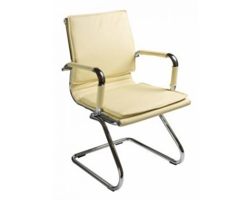 [Офисное кресло или стул] Кресло Бюрократ CH-993-Low-V/Ivory низкая спинка слоновая кость искусственная кожа [664076]