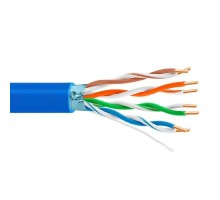 5bites Кабель FS5505-305A-BL витая пара FTP / SOLID / 5E / 24AWG / CCA / PVC / BLUE / 305M