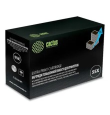 CACTUS CE255XS Картридж (CS-CE255X-MPS) для принтеров  LaserJet P3015, черный, 15000 стр.