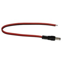 Rexant 14-0313 Разъем питания штекер 2.1х5.5x10 мм с проводом 20 см (упаковка 50 шт)