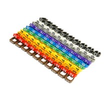 Cabeus MR-55 Маркеры (клипсы) на кабель, защелкивающиеся D 4-5.5мм, 