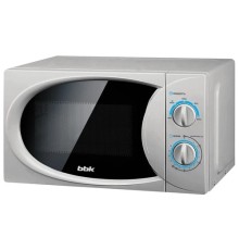 BBK 20MWS-714M/S Микроволновая печь, 20 л, 700 Вт, металлик