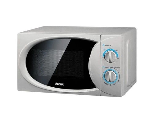 [Микроволновые печи BBK] BBK 20MWS-714M/S Микроволновая печь, 20 л, 700 Вт, металлик