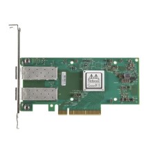 Mellanox MCX512A-ACAT ConnectX®-5 EN network interface card, 25GbE dual-port SFP28, PCIe3.0 x8, tall bracket, ROHS R6