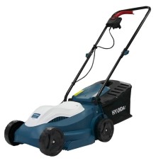 HYUNDAI [LE 3210] Электрическая газонокосилка { 1100 Вт, высота 20-60 мм, ширина 32 см, 6.4 кг }