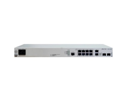 [Сетевое оборудование] ELTEX MES2308P AC Ethernet-коммутатор 8 портов 10/100/1000Base-T с поддержкой PoE+ и 2 порта 10/100/1000Base-T, 2 порта 1000Base-X (SFP), L3, 220V AC