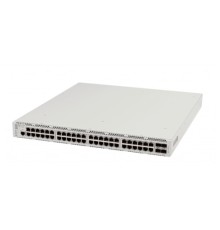 ELTEX MES2348P Ethernet-коммутатор 48 портов 10/100/1000 Base-T (PoE/PoE+), 4 порта 10GBase-R (SFP+)/1000Base-X (SFP), L3, 2 слота для модулей питания