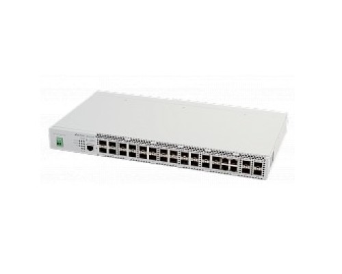 [Сетевое оборудование] ELTEX MES2324F Ethernet-коммутатор 24 порта 1000Base-X (SFP), 4*10GBase-R (SFP+)/1000Base-X (SFP), L3, 48V DC
