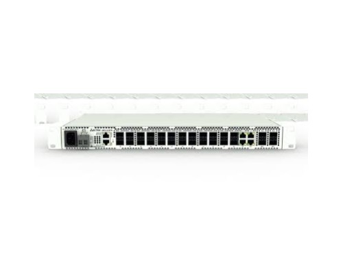 [Сетевое оборудование] ELTEX MES2324FB Ethernet-коммутатор 20 портов 1000Base-X (SFP), 4*10/100/1000BASE-T/1000BASEX/100BASE-FX Combo, 4*10GBase-R (SFP+)/1000Base-X (SFP), L3, 220V AC, 12V DC
