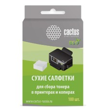 CACTUS Салфетки CS-P2003E для сбора тонера 100шт сухих