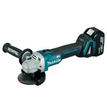 Makita DGA504RF Машина шлифовальная угловая аккумуляторная [DGA504RF] {18В,1х3Ач,Li-ion,8500об\м,2.5кг,чем,пл пуск,anti-restart}