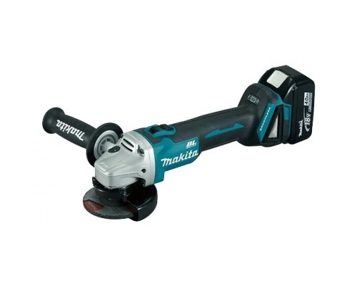 [Шлифовальная машина] Makita DGA504RF Машина шлифовальная угловая аккумуляторная [DGA504RF] {18В,1х3Ач,Li-ion,8500обм,2.5кг,чем,пл пуск,anti-restart}