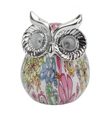 ЭРА Б0038496 ERAFYS01-03 ЭРА Садовый светильник Сова на солнечной батарее, полистоун, 15 см