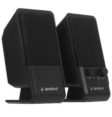 Gembird SPK-510, черный, 6 Вт, рег. громкости, разъём для наушников,USB-питание