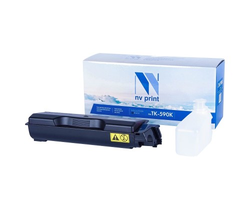 [Расходные материалы] NVPrint TK-590BK Тонер-картридж для Kyocera FS-C2026MFP/C2126/C2526MFP/C2626/C5250DN/P6026cdn/M6526cdn (7000k), Black