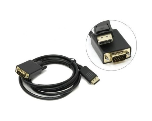 [кабели] VCOM CG607-1.8M Кабель-переходник DP --> VGA_M/M 1,8м VCOM <CG607-1.8M>