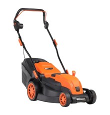 PATRIOT PT 2043E Газонокосилка электрическая [512309236] { 2.0кВт, 43см, плавный пуск, травосборник 50л пластиковый, мульчирование }