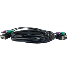 D-Link DKVM-CB3/A3A Кабель KVM длиной 3 м с разъемами VGA и PS/2 для DKVM-4K/А