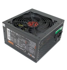 Ginzzu CB550 12CM black,24+4p,PCI-E(6+2), 4*SATA,3*IDE,оплетка MB, кабель питания
