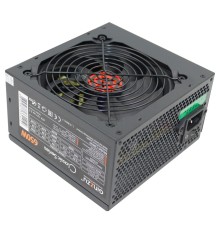 Ginzzu CB650 12CM black,24+4p,2 PCI-E(6+2), 4*SATA, 3*IDE,оплетка MB, кабель питания 