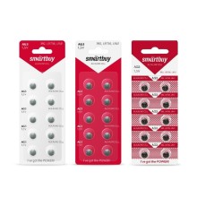 Smartbuy (SBBB-AG3-10B) Батарейка часовая Smartbuy AG3-10B (100/2000)(10шт. в уп-ке)