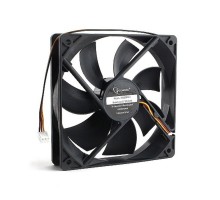 Gembird Вентилятор 120x120x25 гидродинамический, 3 pin, провод 30 см (D12025HM-3)