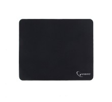 Коврик для мыши Gembird MP-BLACK, чёрный, размеры 250*200*2мм, полиэстер+резина