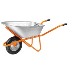 СИБИН Тачка строительная, 90 л, грузоподъемность 180 кг [39904/39904_z01] 5 МЕСТ