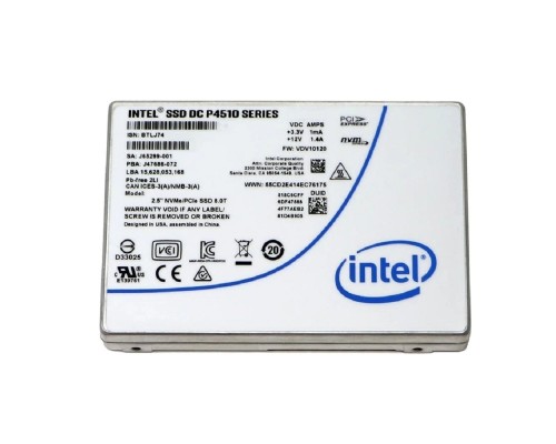 [накопитель] Intel SSD 2Tb P4510 серия SSDPE2KX020T801 {PCI-E}