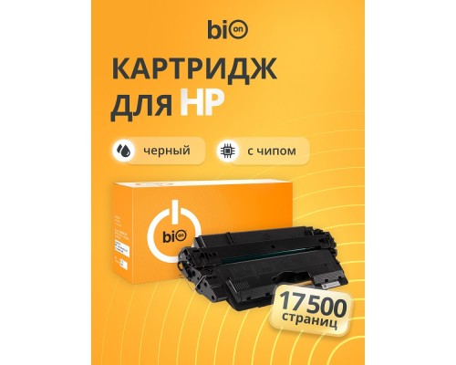 [Расходные материалы] Bion BCR-CF214X Картридж для HP{LaserJet Enterprise M712/M725} (17500  стр.), Черный, с чипом