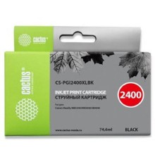 CACTUS PGI-2400XL BK Картридж струйный для Canon MB2050/MB2350/MB2040/MB2340, черный (74.6мл)